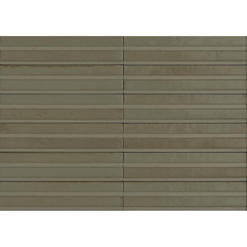 Marazzi LUME 3D Rake Greige 6x24 cm 14 mm Lux