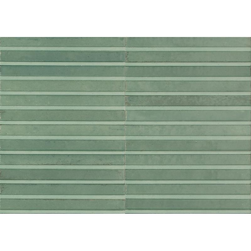 Marazzi LUME 3D Rake Turquoise 6x24 cm 14 mm Lux