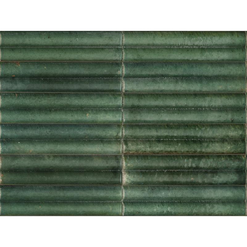 Marazzi LUME 3D Swing Green 6x24 cm 14 mm Lux