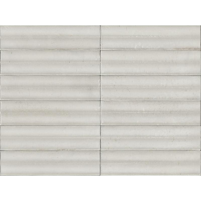 Marazzi LUME 3D Swing Off White 6x24 cm 14 mm Lux