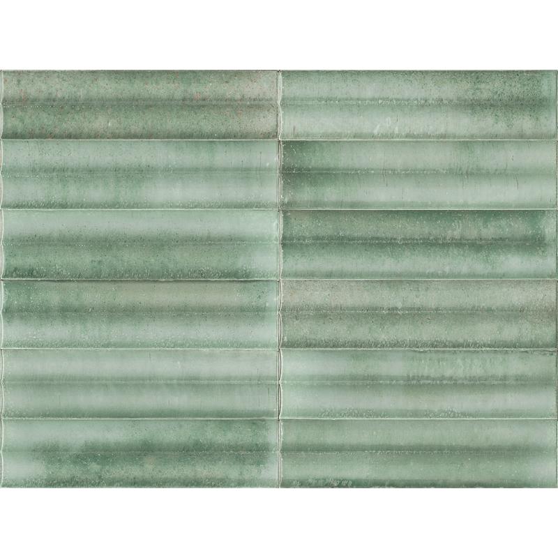 Marazzi LUME 3D Swing Turquoise 6x24 cm 14 mm Lux