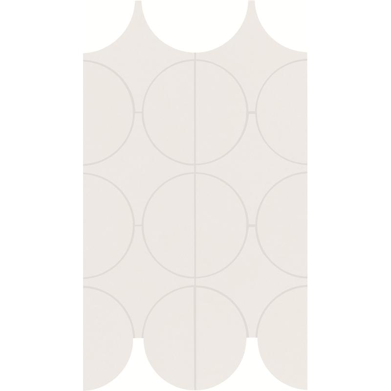 Marazzi CEMENTUM MOSAICO ASH CERCHI 23,8x41,4 cm 10 mm Matte