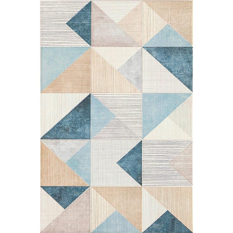 Marazzi COLORBLOCK DECORO NORDIC WHITE-GREY-LIGHT BLUE-BLUE 25x38 cm 8.5 mm Lux