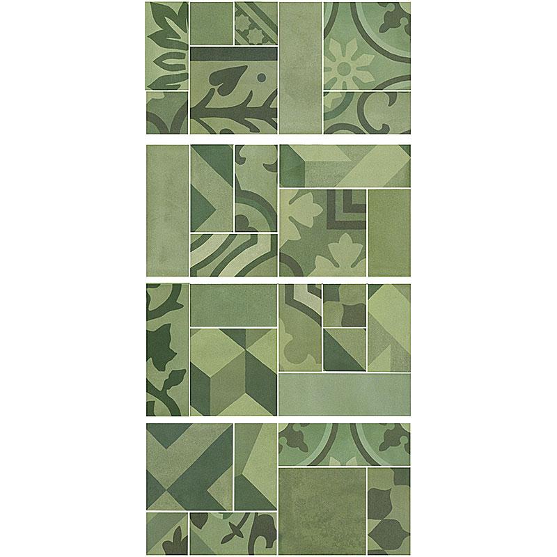 Marazzi D SEGNI BLEND VERDE MOSAICO 19x38 cm 10 mm Matte