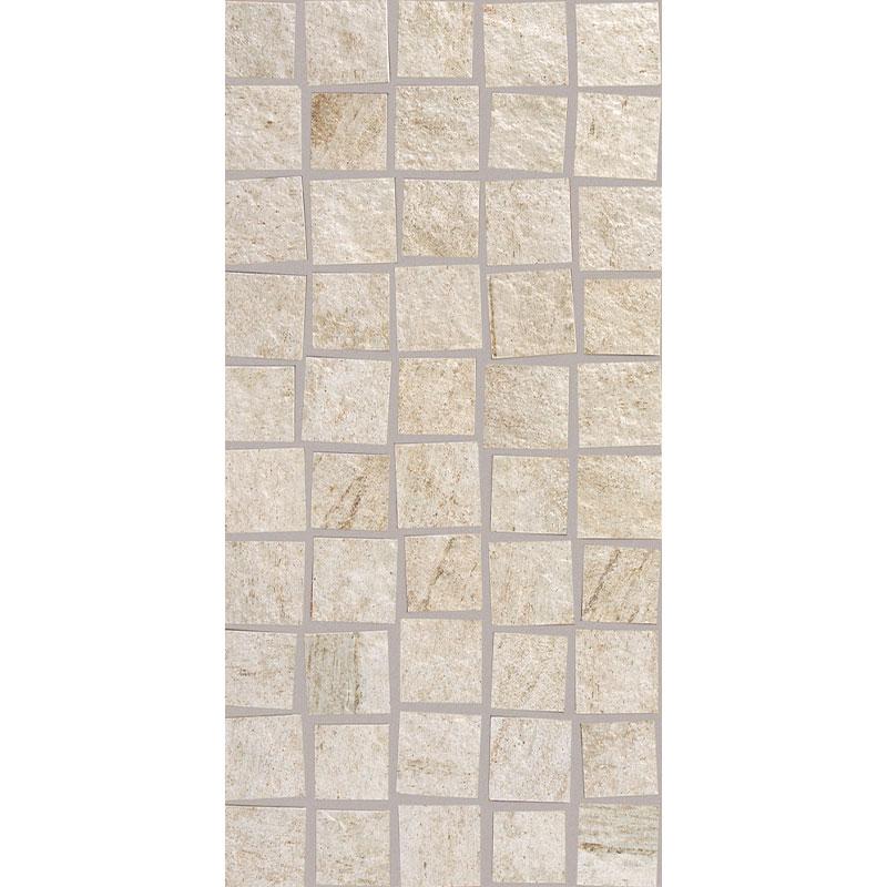 Marazzi MULTIQUARTZ White Mosaico 30x60 cm 11 mm Strukturiert