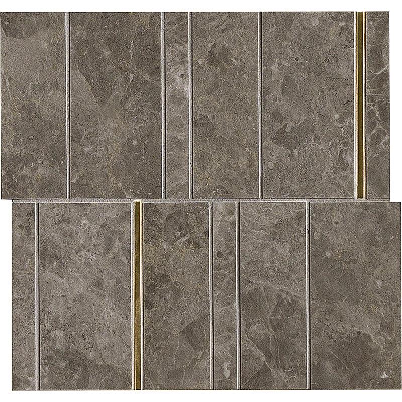 Marazzi MYSTONE GRIS DU GENT TAUPE MOSAICO INSERTO 30x29 cm 10 mm Matte