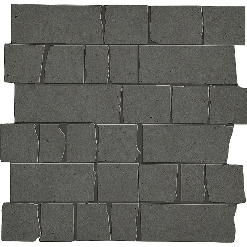 Marazzi MYSTONE MOON ANTHRACITE MOSAICO SPACCATELLA 30x30 cm 10 mm Matte