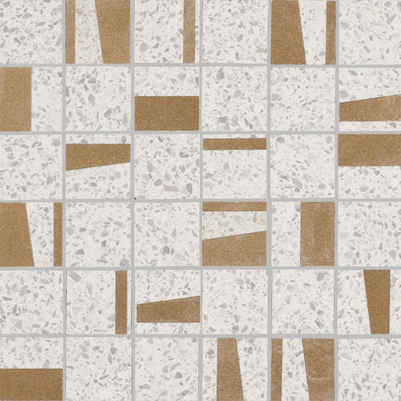 Marazzi PINCH White Mosaico 30x30 cm 10.5 mm Matte