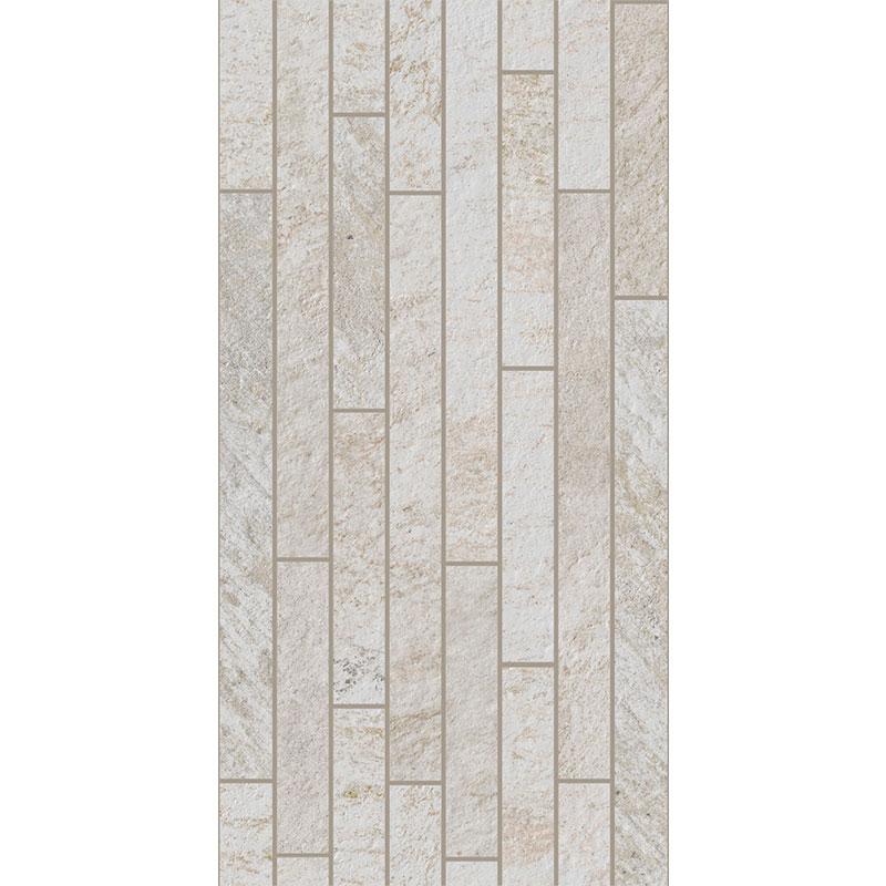 Marazzi ROCKING White Mosaico 22,5x55 cm 9.5 mm Matte