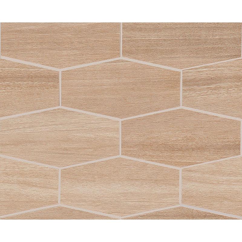 Marazzi TREVERKCHIC NOCE FRANCESE MOSAICO 25x30 cm 10.5 mm Matte