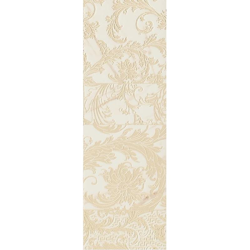 VERSACE MARBLE FASCIA PATCHWORK BIANCO 19,5x58,5 cm 9.5 mm Geläppt