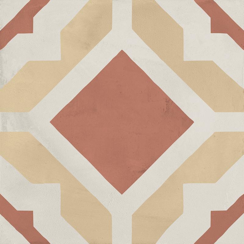 Marca Corona 1741 TERRA.ART GEOMETRICO TRAMONTO CREMA 20x20 cm 9 mm Matte