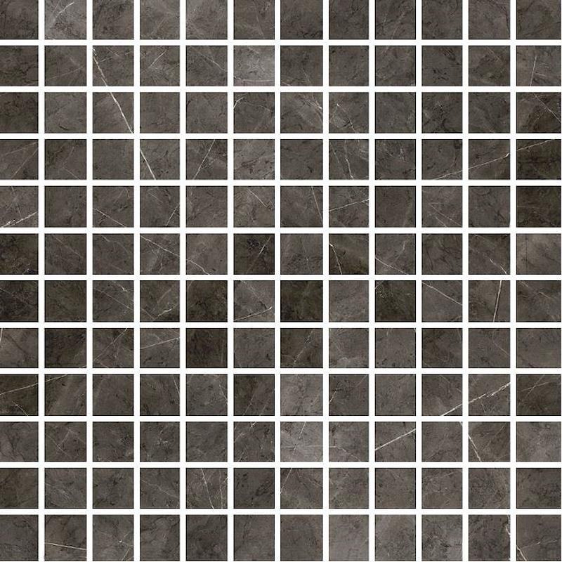 FIORANESE MARMOREA2 AMANI GREY EFFECT MOSAICO 2,5x2,5 30x30 cm 10 mm glatt