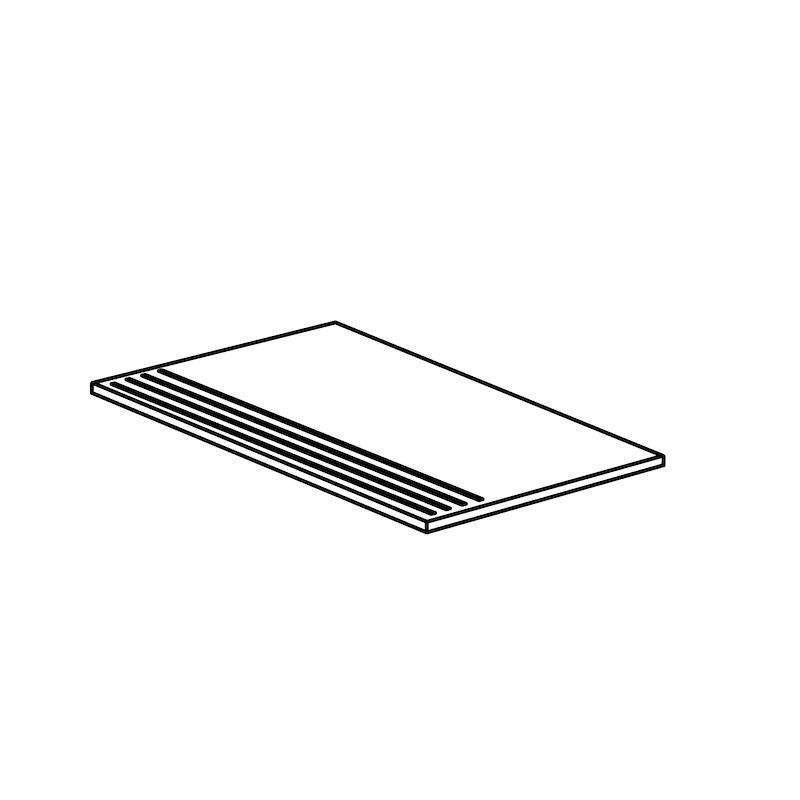 Cercom MB3 Step Cenere 40x80 cm 19 mm Strukturiert