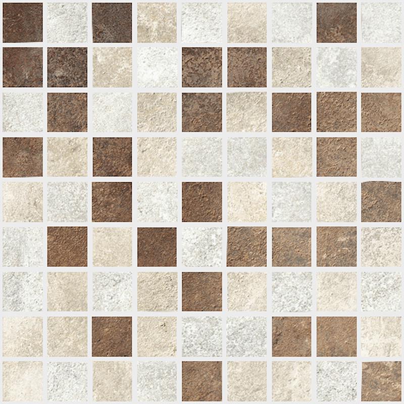 Tuscania METEORA Mosaico Mix Warm 30x30 cm 9 mm Matte