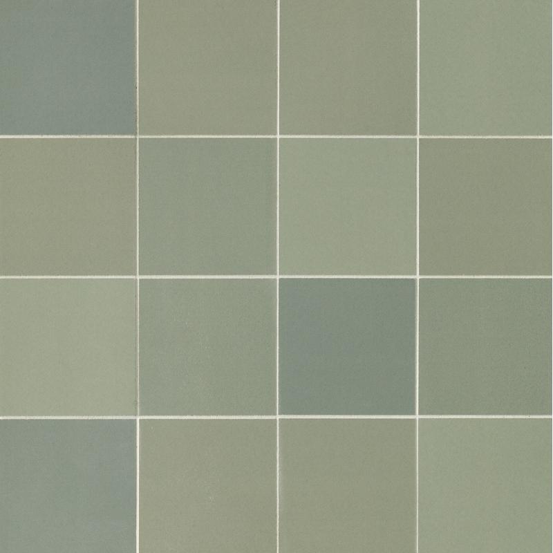 Mutina MEWS GREEN 11x11 cm 10 mm Glasiert