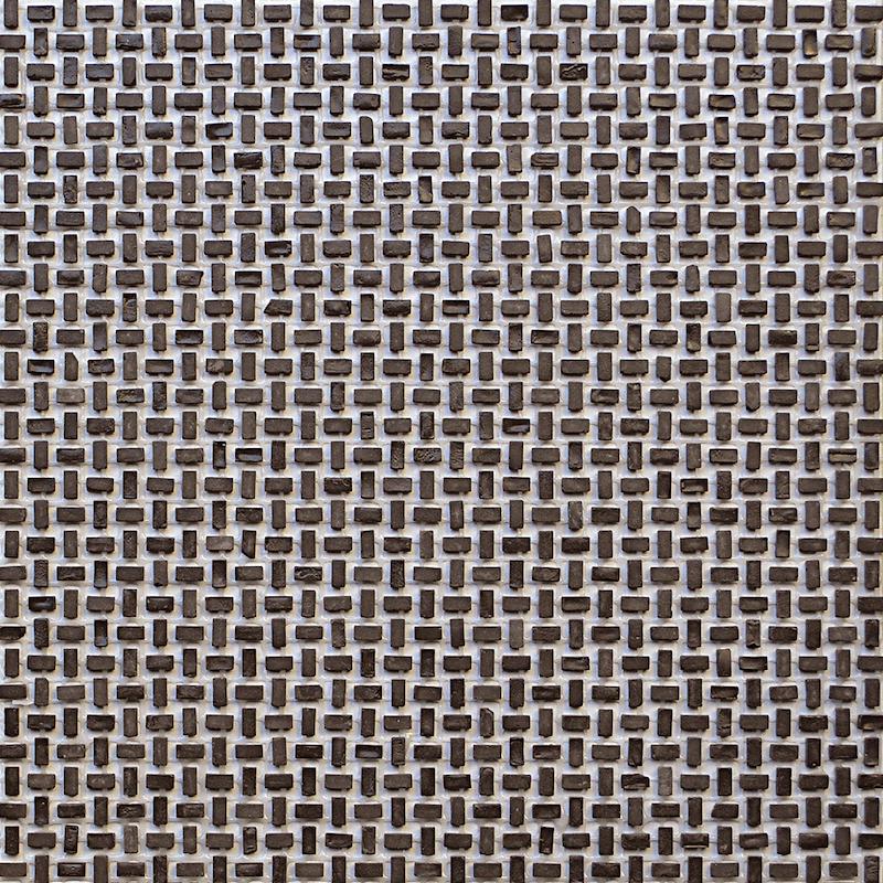 Micro MICROMOSAICS Micro Brick Coffee Cross 30x30 cm 3 mm Matte