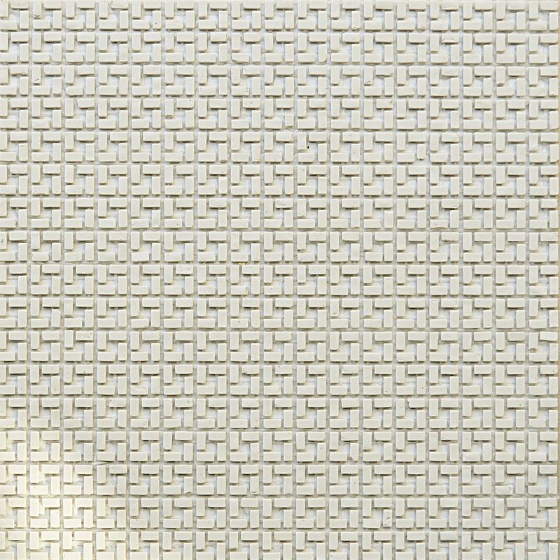 Micro MICROMOSAICS Micro Brick White Ring 30x30 cm 3 mm Matte