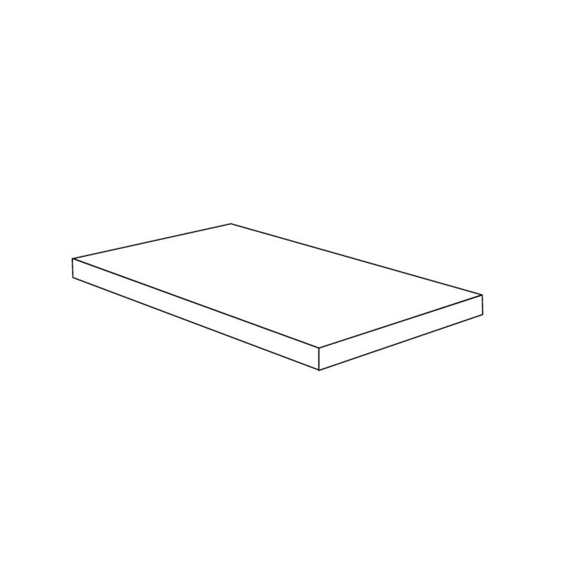 FIORANESE MONTPELLIER ANGOLARE L DX CENERE 30,2x60,4x5 cm 10 mm Draussen