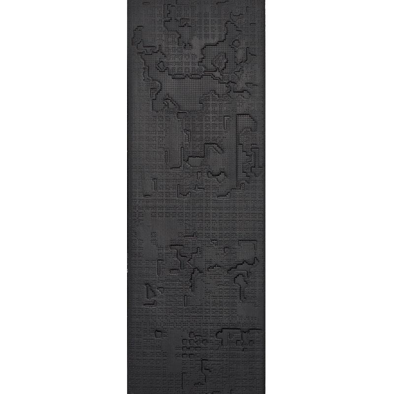 Mutina BAS RELIEF CLOUD NERO 18x54 cm 9 mm Gezogenes Matte