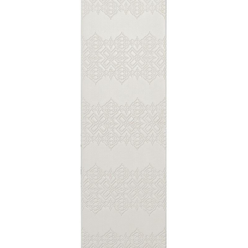 Mutina BAS RELIEF GARLAND BIANCO 18x54 cm 9 mm Gezogenes Matte