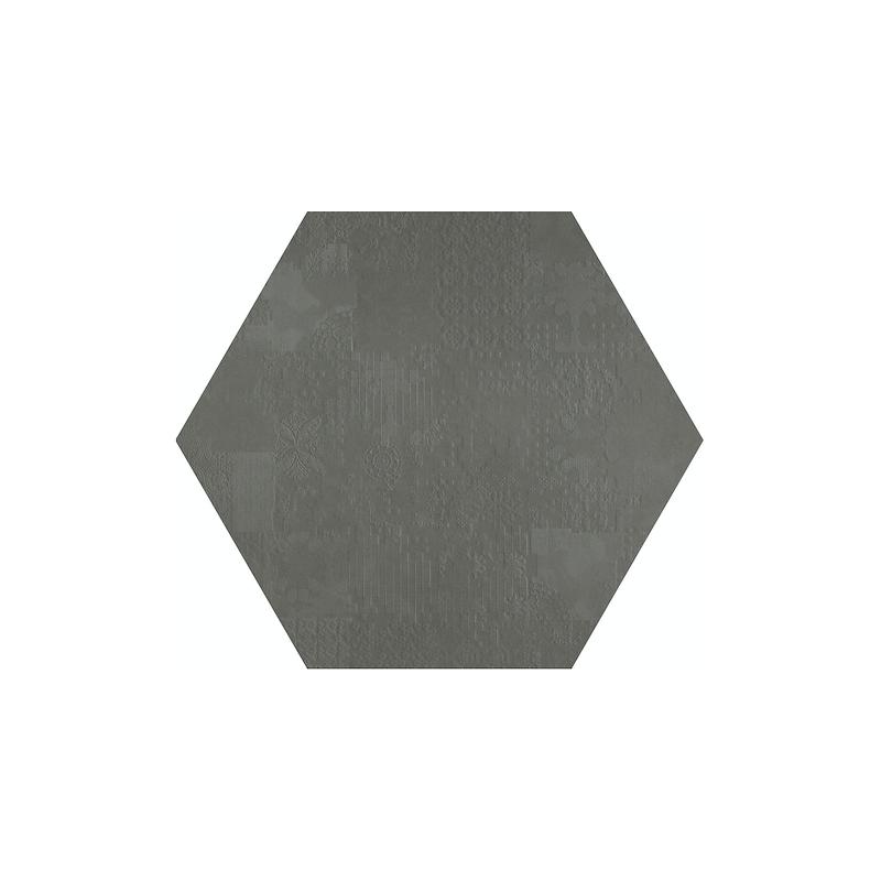 Mutina DECHIRER ESAGONO DECOR PIOMBO 60x60 cm 12 mm Matte