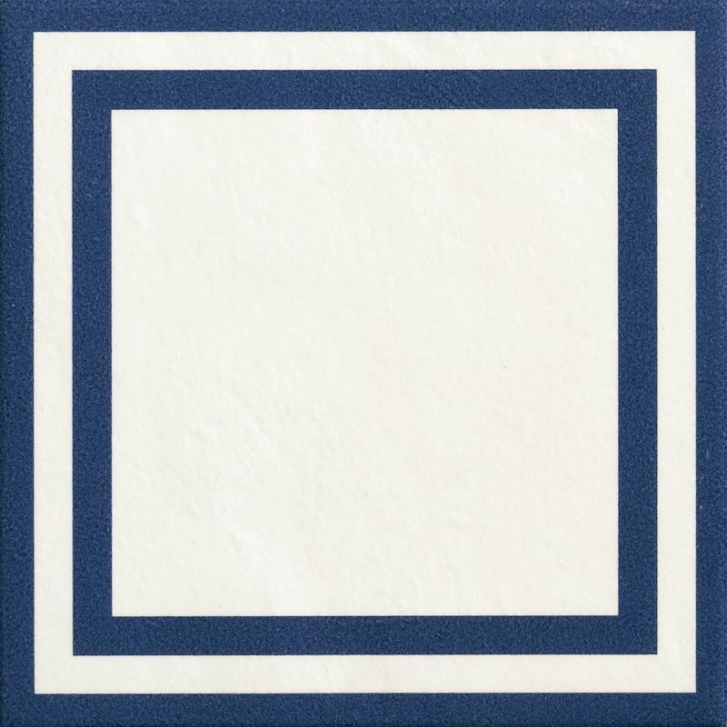 Mutina MATTONELLE MARGHERITA SQUARE BLUE 20,5x20,5 cm 10 mm Seide / Semi glänzend