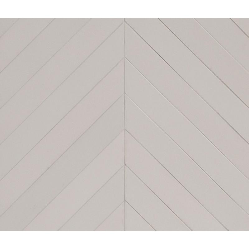 Mutina MEWS CHEVRON CHALK 5,5x39,4 cm 10 mm Glasiert