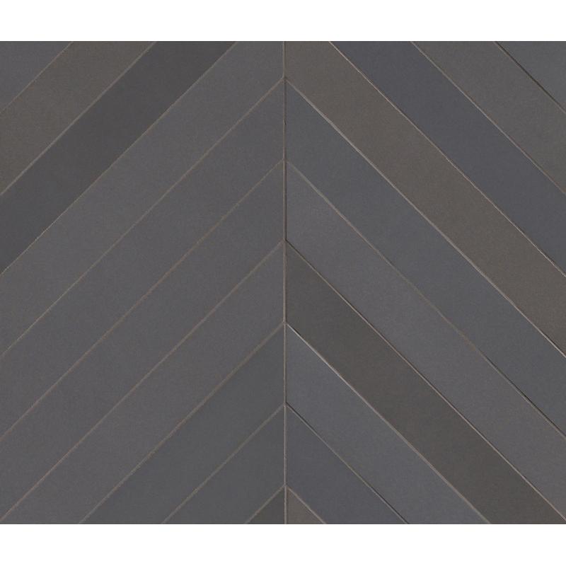 Mutina MEWS CHEVRON LEAD 5,5x39,4 cm 10 mm Glasiert