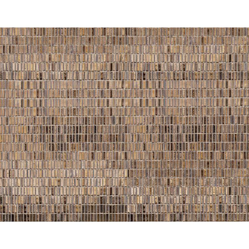 Mutina PHENOMENON Mosaico Rock Oro 30x30 cm 5 mm Glänzend