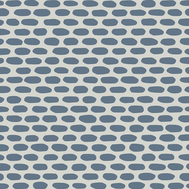 Mutina TAPE COBBLE BLUE 20,5x20,5 cm 10 mm Glasiert