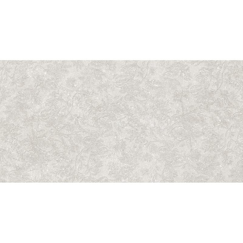 Marazzi MYSTONE BERICI Decoro Flora Grigio 60x120 cm 9 mm Matte