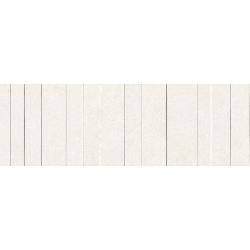 Marazzi MYSTONE BERICI Mosaico Strip Bianco 60x180 cm 9 mm Matte