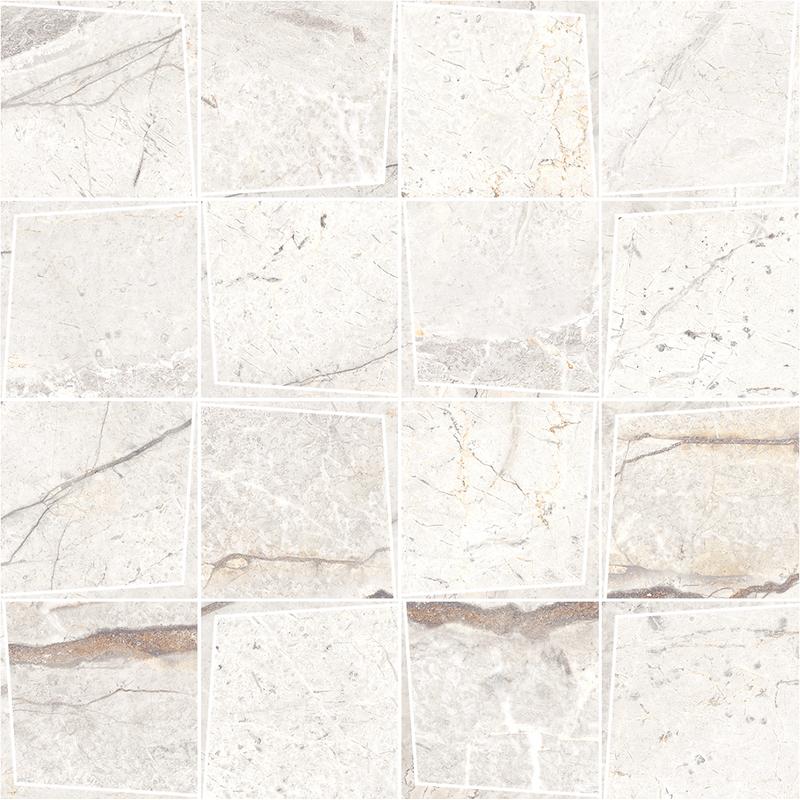 Marazzi MYSTONE SILVER ROOT Mosaico Prisma White 30,3x30,3 cm 9 mm Matte