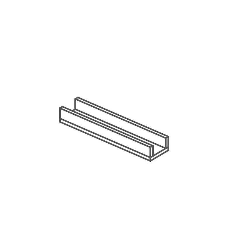 ITALGRANITI NUANCES CANALINA ANTRACITE 14x60 cm 20 mm Strukturiert