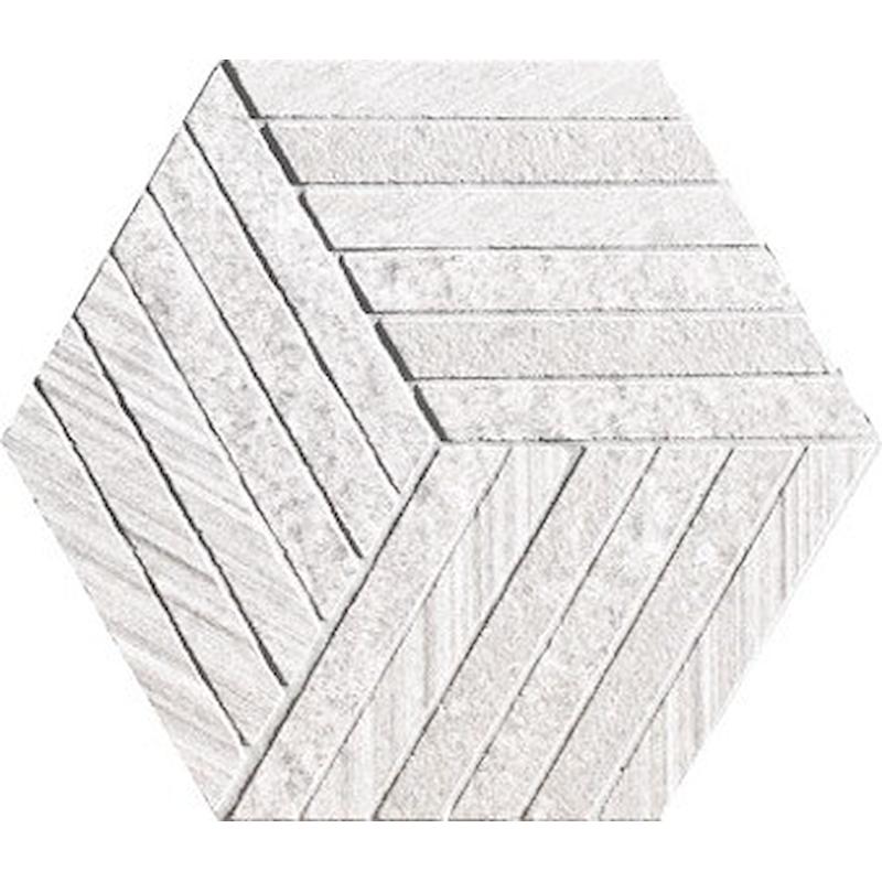 41 Zero 42 Otto Mosaic 6 Bianco 22,5x19,5 cm 9 mm Matte