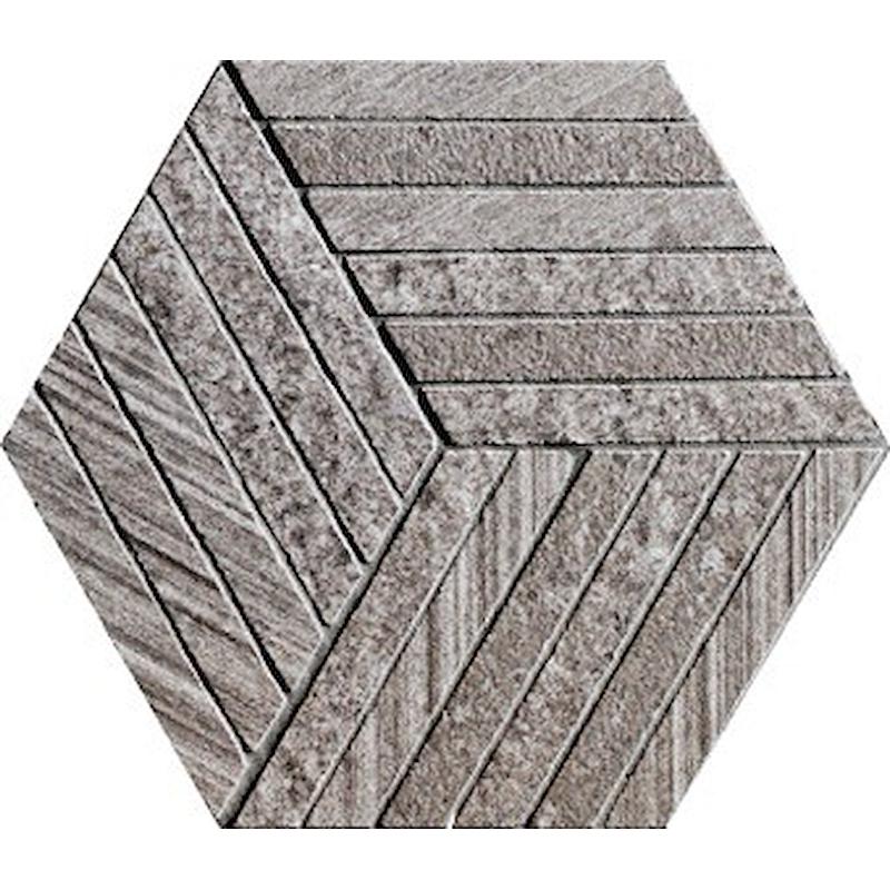 41 Zero 42 Otto Mosaic 6 Fango 22,5x19,5 cm 9 mm Matte