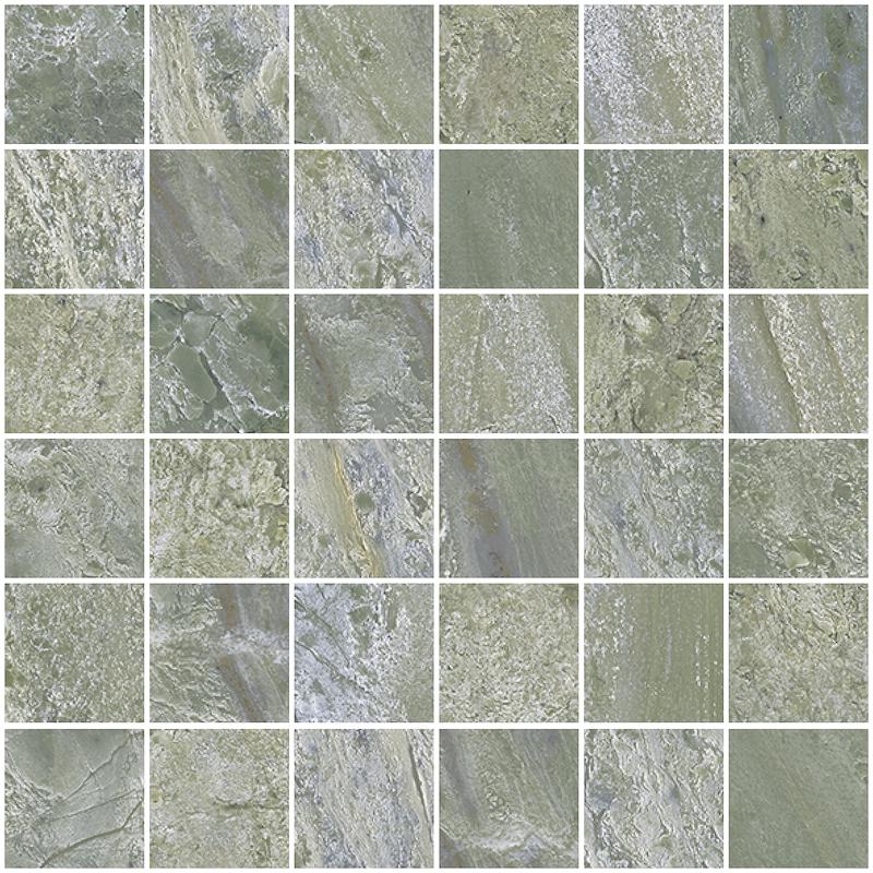 Ceramica Sant'Agostino PARADISO MOSAICO GREEN 30x30 cm 9 mm Matte