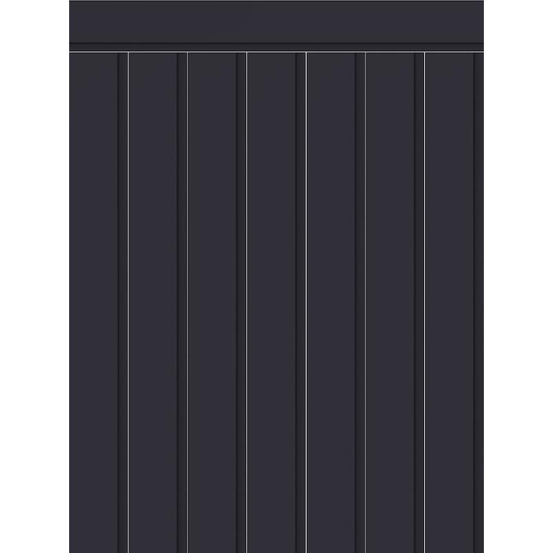 Micro PERLINATO Small Board Black 7x100 cm 12 mm Matte