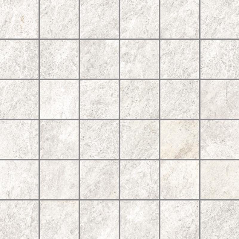 RONDINE QUARZI MOSAICO WHITE 30x30 cm 9.5 mm Matte