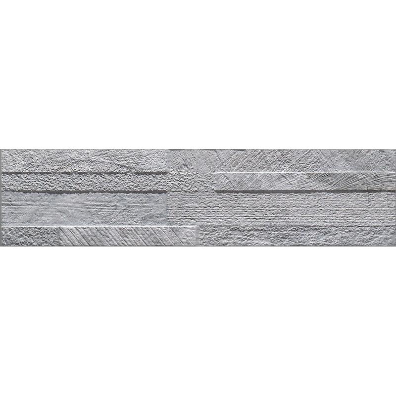 RONDINE QUARZITE 3D Grigio 15x61 cm 7 mm Matte