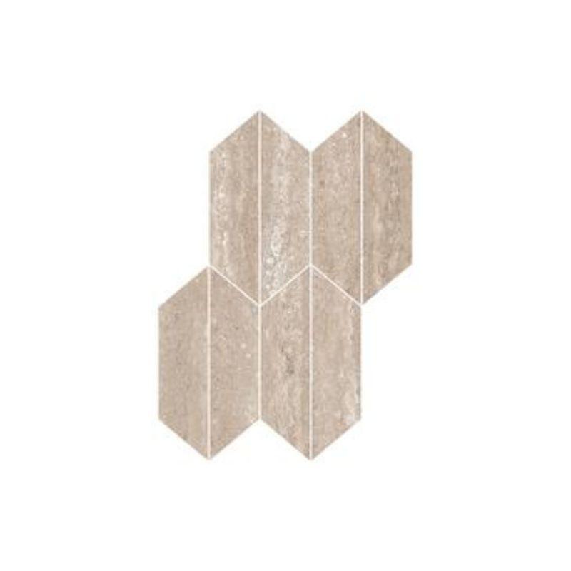 Ragno REALSTONE TRAVERTINO Mosaico Losanga Vein Noce 29,4x40,7 cm 9 mm Matte