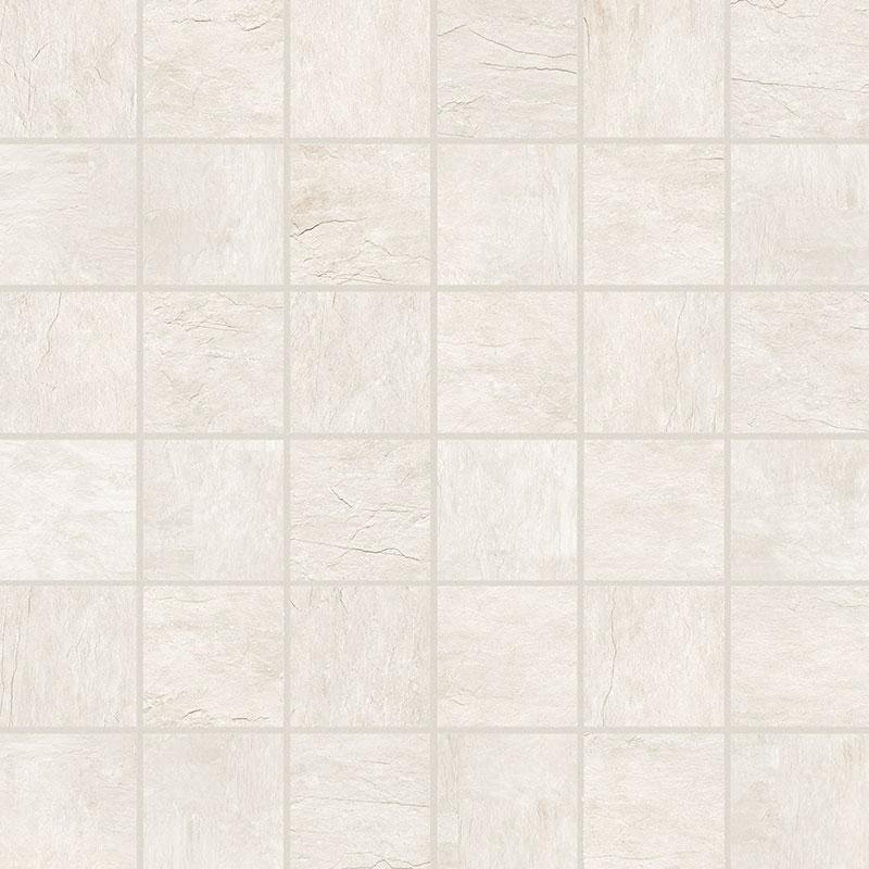 Luxury Design ARDOISE BLANC MOSAICO 30x30 cm 9 mm Grip