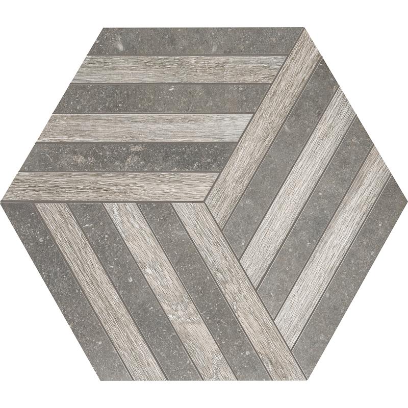 Luxury Design ATMOSPHÈRES DE REX CHARME MIX MOSAICO HEXAGONE 39,8x46 cm 9 mm Matte R10