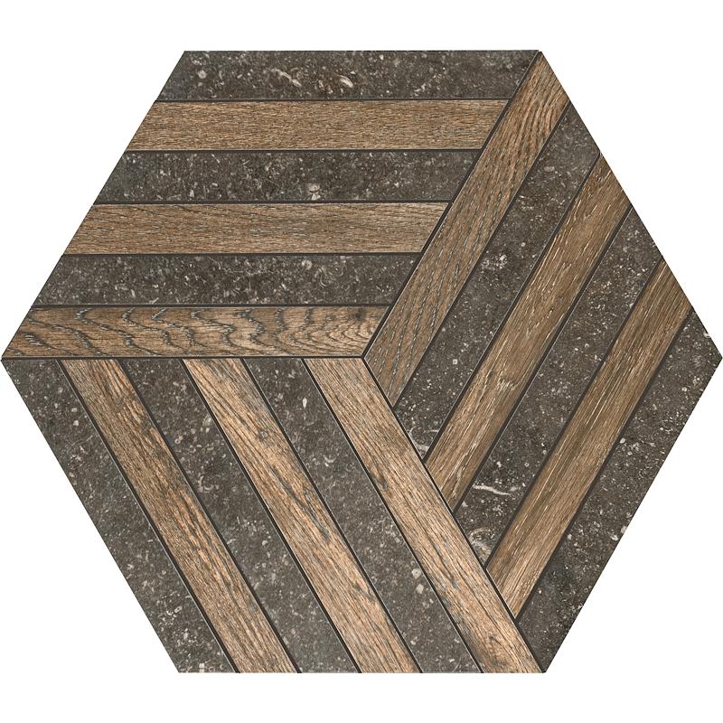 Luxury Design ATMOSPHÈRES DE REX DÉSIR MIX MOSAICO HEXAGONE 39,8x46 cm 9 mm Matte R10