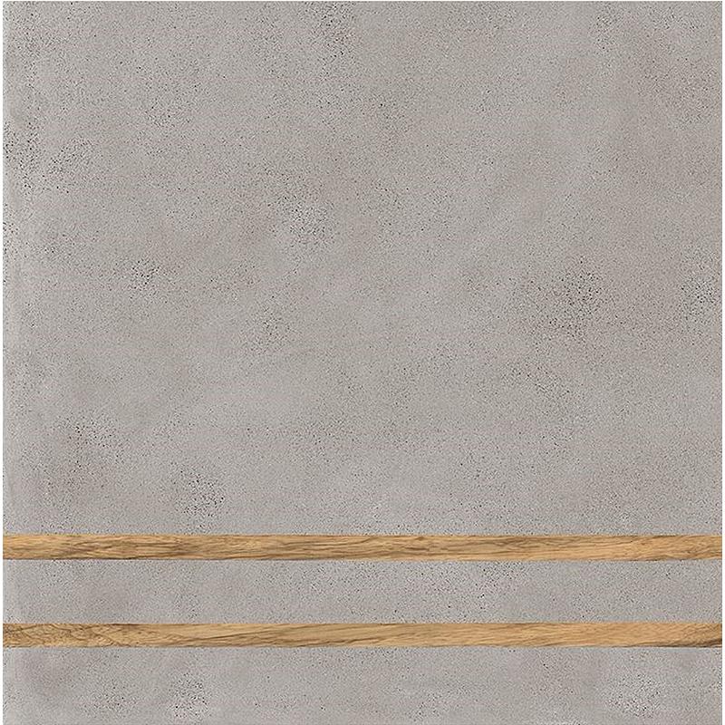 FIORANESE SFRIDO CEMENTO3 GRIGIO 2 LINES 60x60 cm 10 mm Matte