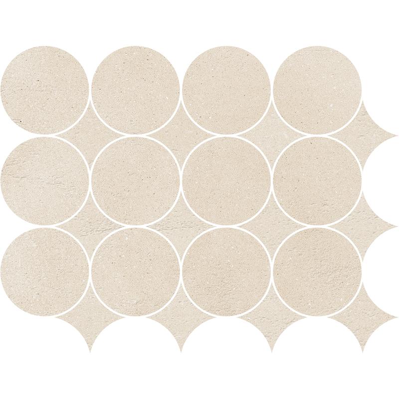 Marazzi SLOW Mosaico Circolare Pomice 32,1x41,6 Matte