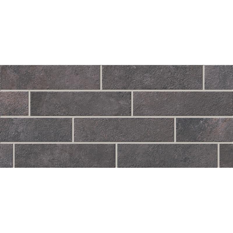 Super Gres STORY Dark Brick 7,5x30 cm 8.5 mm Matte