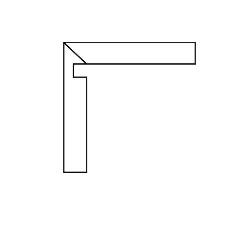 CERDOMUS Supreme Battiscala Dx Ivory 4,8x60 cm 9.5 mm glatt