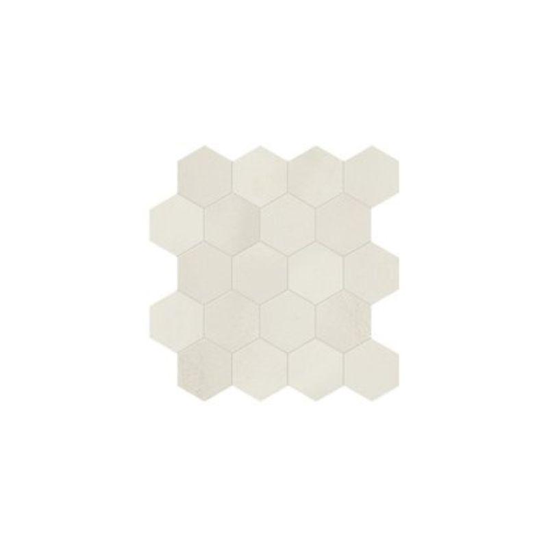 Marca Corona VULCANICA Esagona Tessere Platino 31x30,3 cm 9 mm Matte